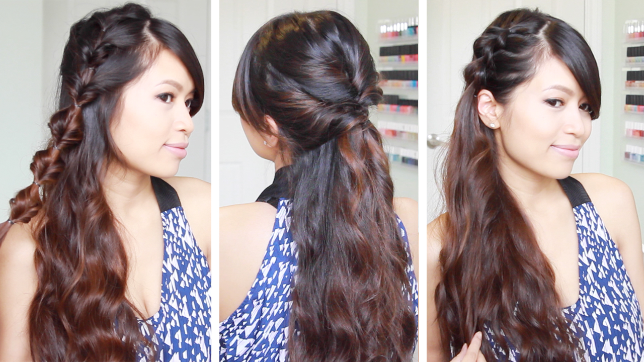 Quick and Easy Faux Braid Hairstyles · Bebexo Lifestyle Blog (1280 x 720 Pixel)